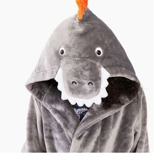 Pottery barn kids T-Rex Critter Robe